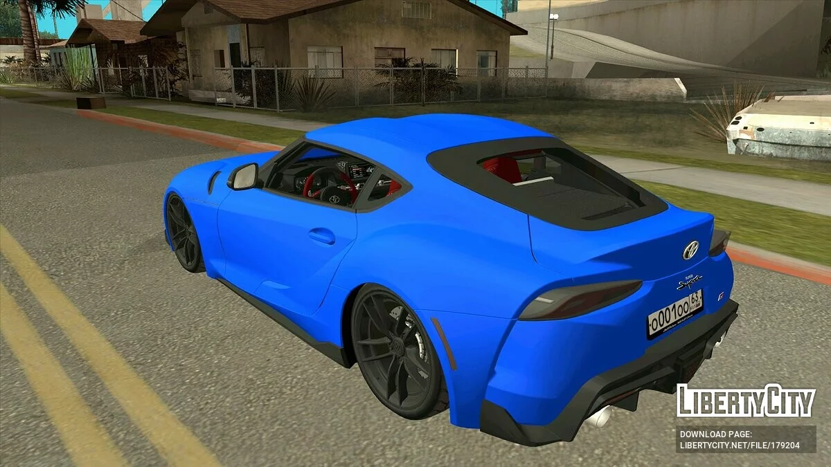 Toyota Supra 2019 / GTA San Andreas (iOS, Android)