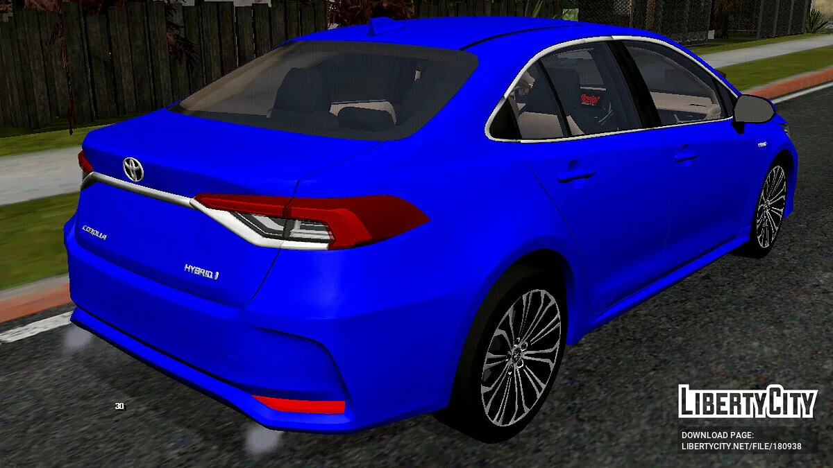 Toyota Corolla 2021 (только DFF) / GTA San Andreas (iOS, Android)