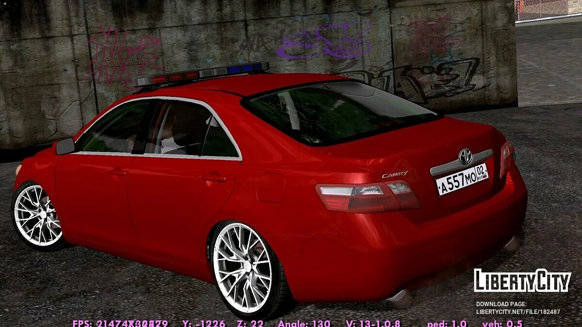 Toyota Camry XV40 40 / GTA San Andreas (iOS, Android)