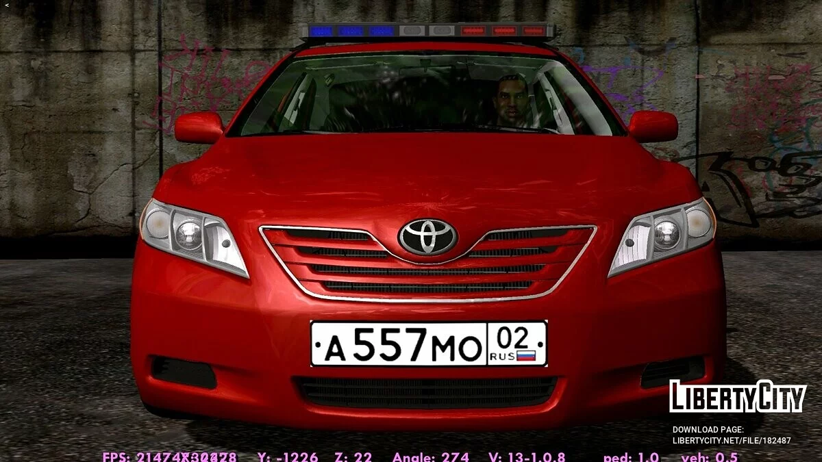 Toyota Camry XV40 40 / GTA San Andreas (iOS, Android)