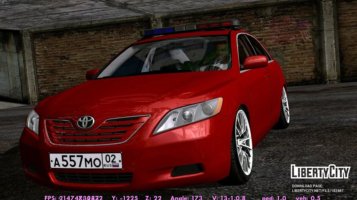 Toyota Camry XV40 40 / GTA San Andreas (iOS, Android)
