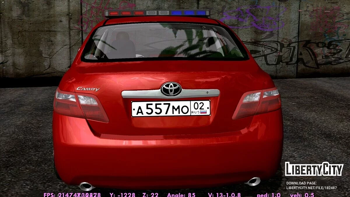 Toyota Camry XV40 40 / GTA San Andreas (iOS, Android)