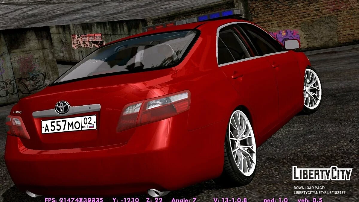 Toyota Camry XV40 40 / GTA San Andreas (iOS, Android)