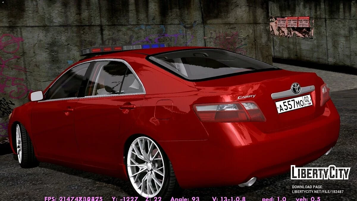Toyota Camry XV40 40 / GTA San Andreas (iOS, Android)