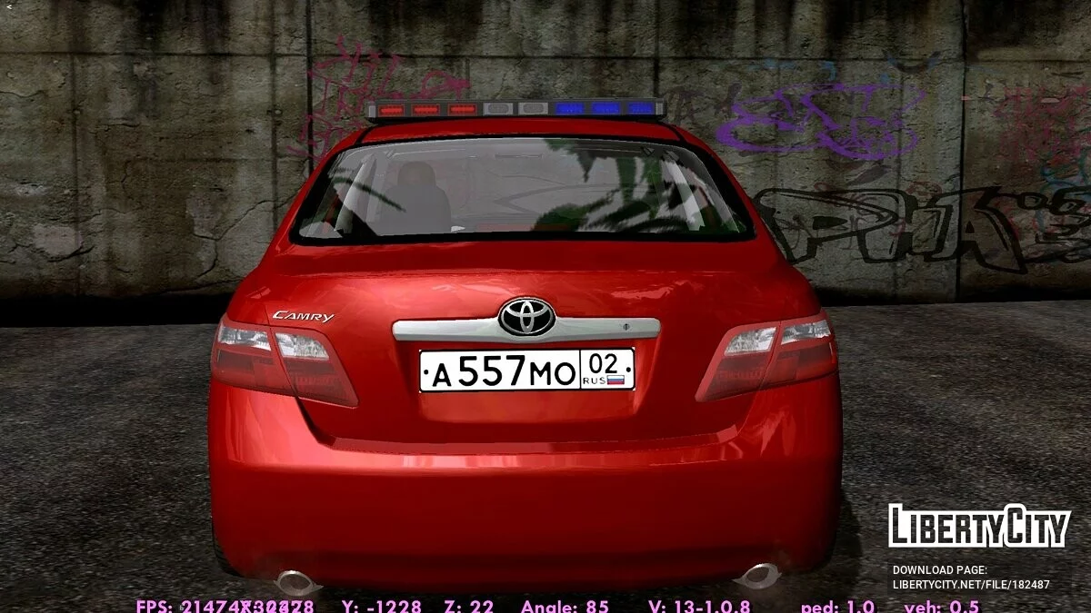 Toyota Camry XV40 40 / GTA San Andreas (iOS, Android)