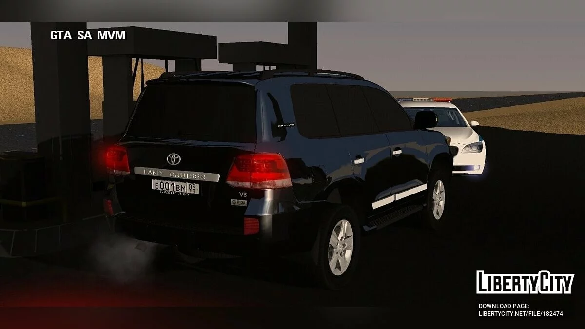 Toyota Land Cruiser LC 200 / GTA San Andreas (iOS, Android)