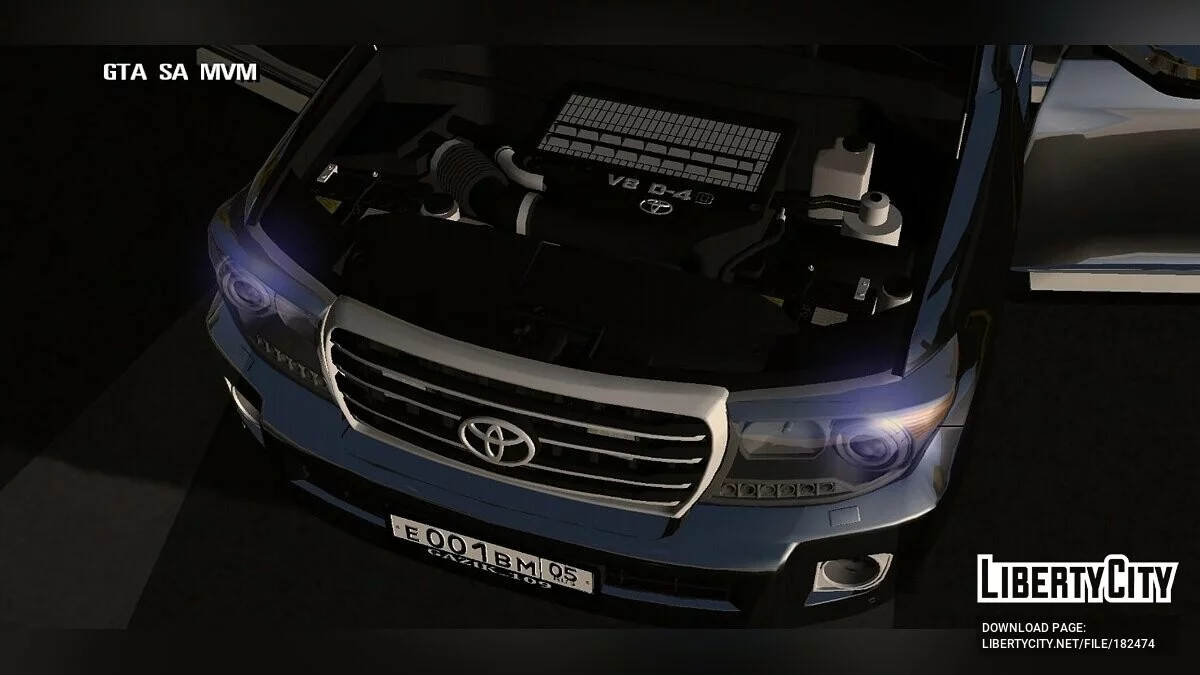 Toyota Land Cruiser LC 200 / GTA San Andreas (iOS, Android)