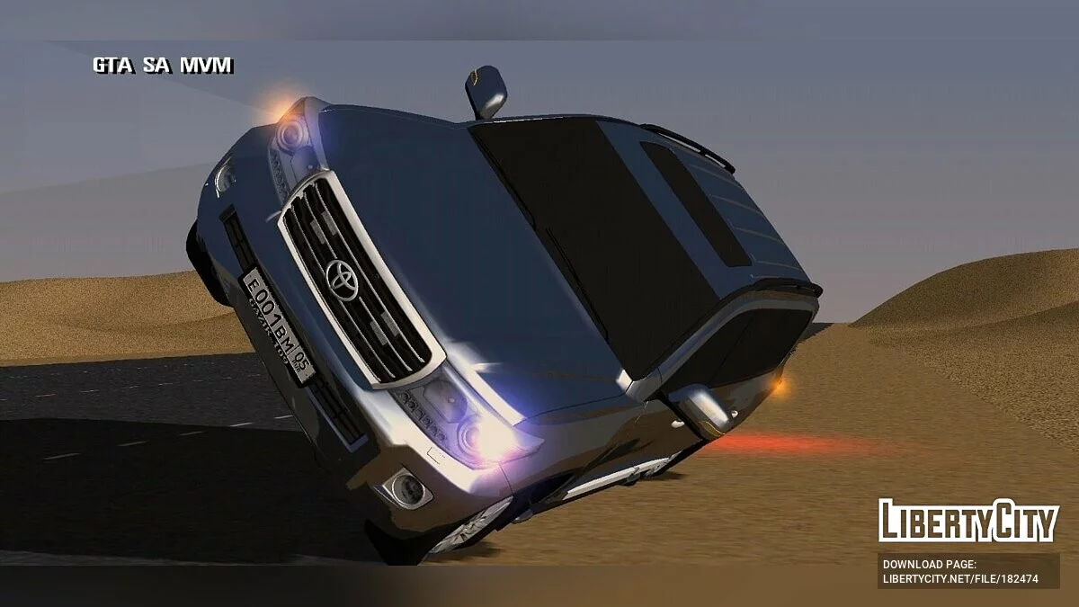 Toyota Land Cruiser LC 200 / GTA San Andreas (iOS, Android)