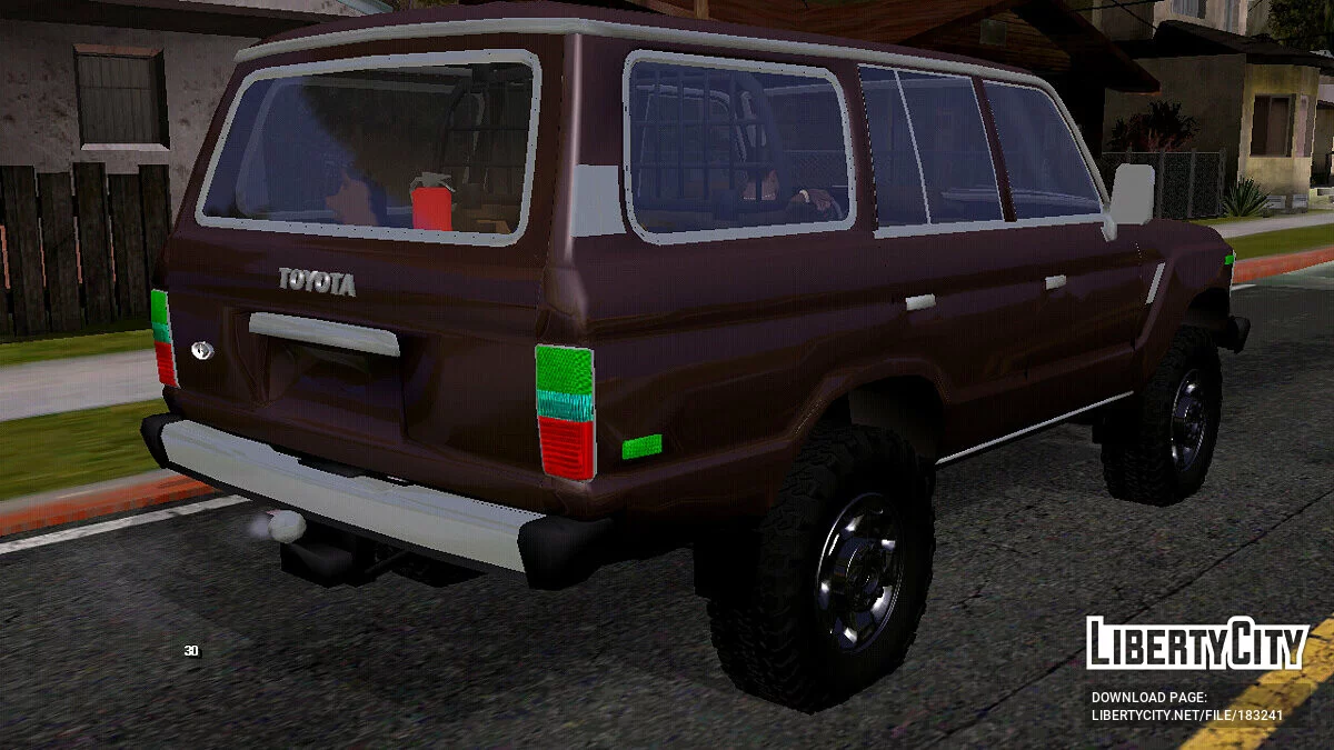 Toyota Land Cruiser 1986 / GTA San Andreas (iOS, Android)