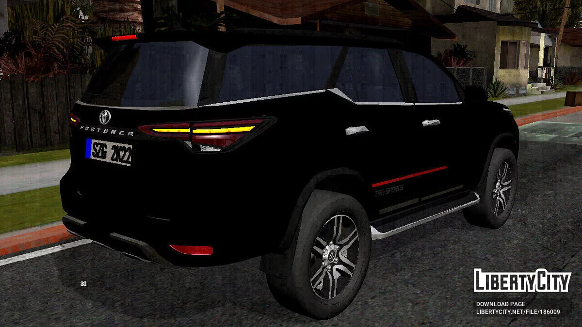 Toyota Fortuner 2022 TRD (только DFF) / GTA San Andreas (iOS, Android)