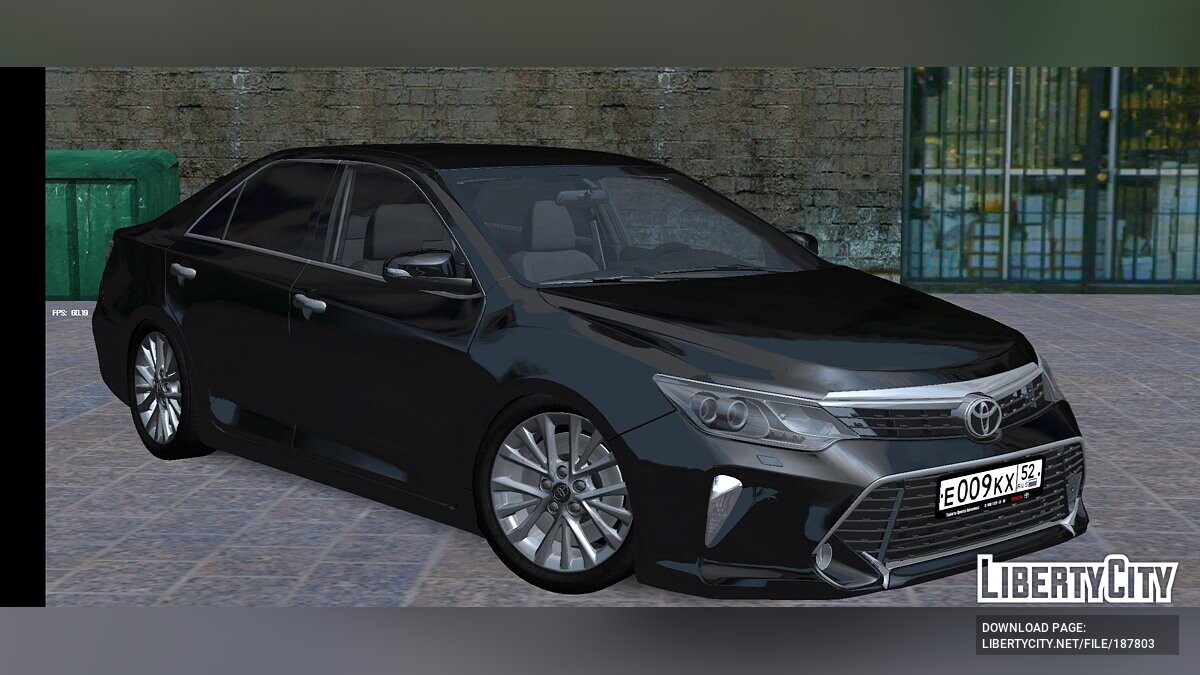 Скачать Toyota Camry V6 3.5 EXCLUSIVE для GTA San Andreas (iOS, Android)