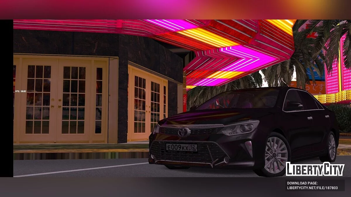Toyota Camry V6 3.5 EXCLUSIVE / GTA San Andreas (iOS, Android)