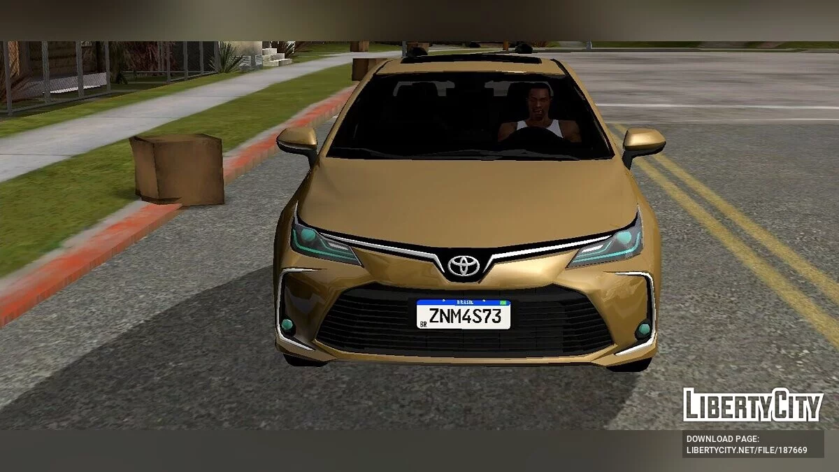 Toyota Corolla Original (только DFF) / GTA San Andreas (iOS, Android)