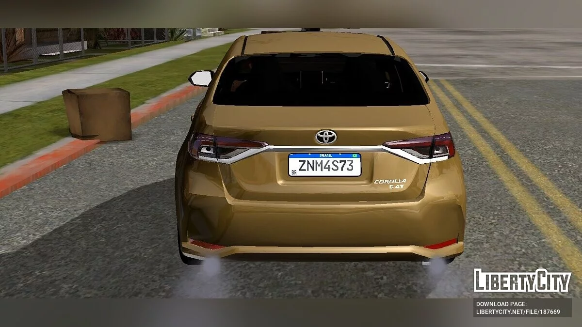 Toyota Corolla Original (только DFF) / GTA San Andreas (iOS, Android)