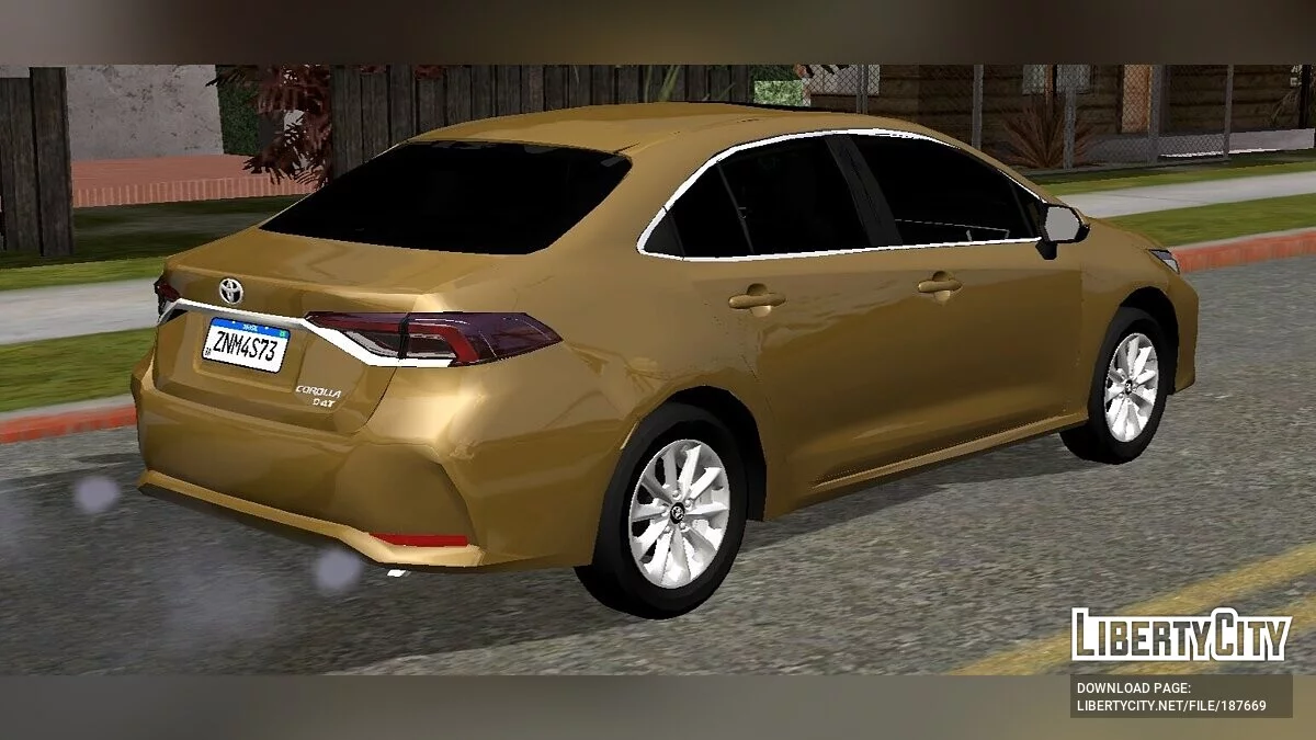 Toyota Corolla Original (только DFF) / GTA San Andreas (iOS, Android)