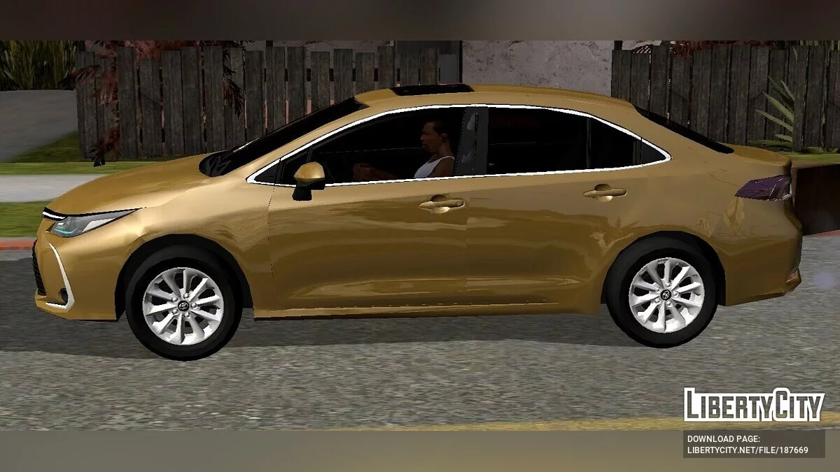 Toyota Corolla Original (только DFF) / GTA San Andreas (iOS, Android)