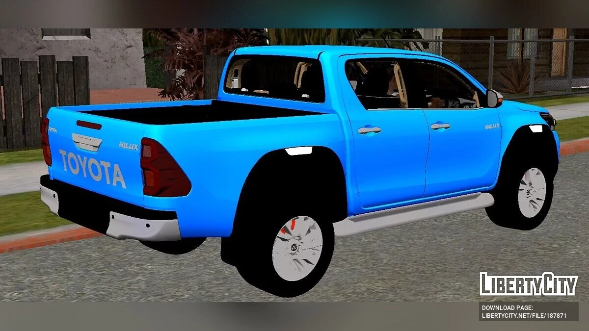 Toyota Hilux 2023 (только DFF) / GTA San Andreas (iOS, Android)