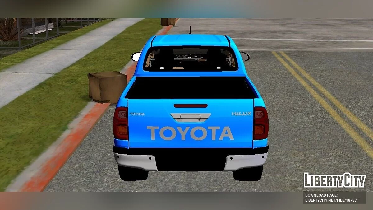 Toyota Hilux 2023 (только DFF) / GTA San Andreas (iOS, Android)