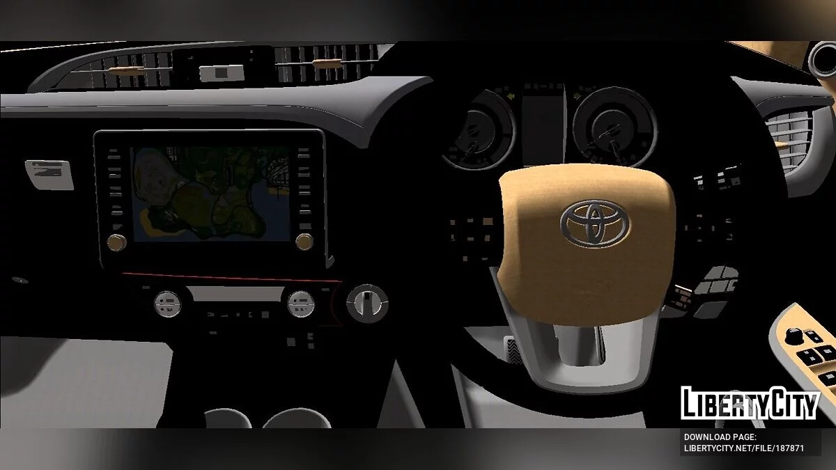 Toyota Hilux 2023 (только DFF) / GTA San Andreas (iOS, Android)