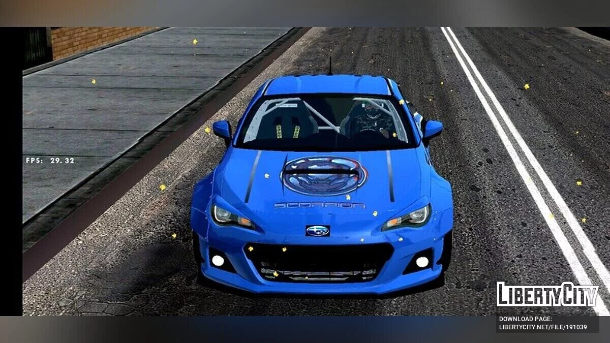 Toyota GT86 Dragon Blue / GTA San Andreas (iOS, Android)