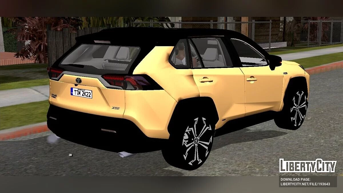 Toyota Rav4 Prime 2022 (только DFF) / GTA San Andreas (iOS, Android)