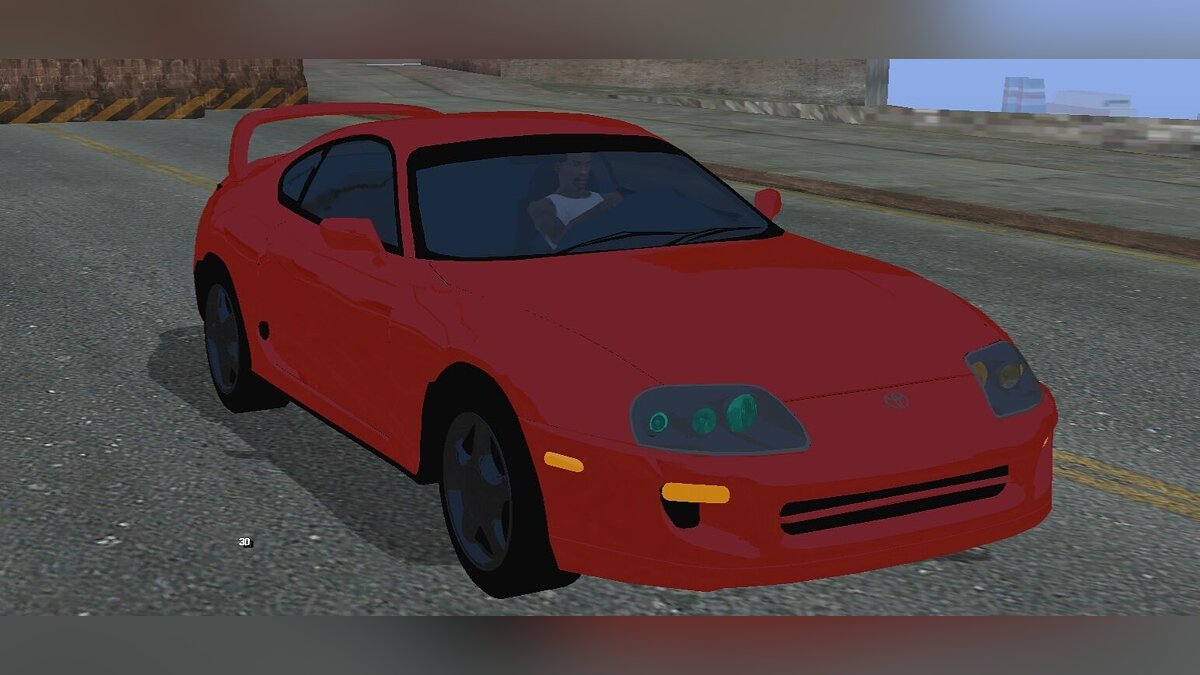 Скачать Toyota Supra Mk4 (только DFF) для GTA San Andreas (iOS, Android)