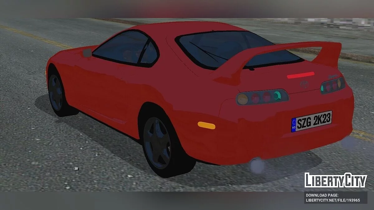 Toyota Supra Mk4 (только DFF) / GTA San Andreas (iOS, Android)