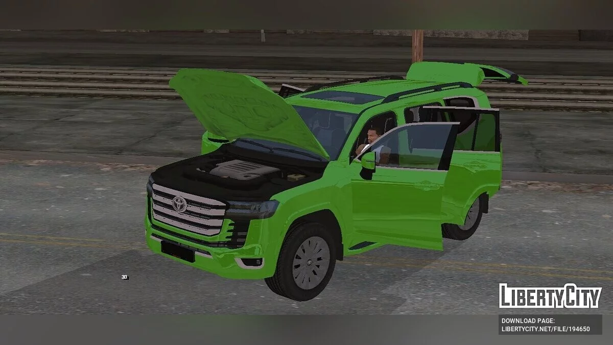 Toyota Land Cruiser 300 / GTA San Andreas (iOS, Android)