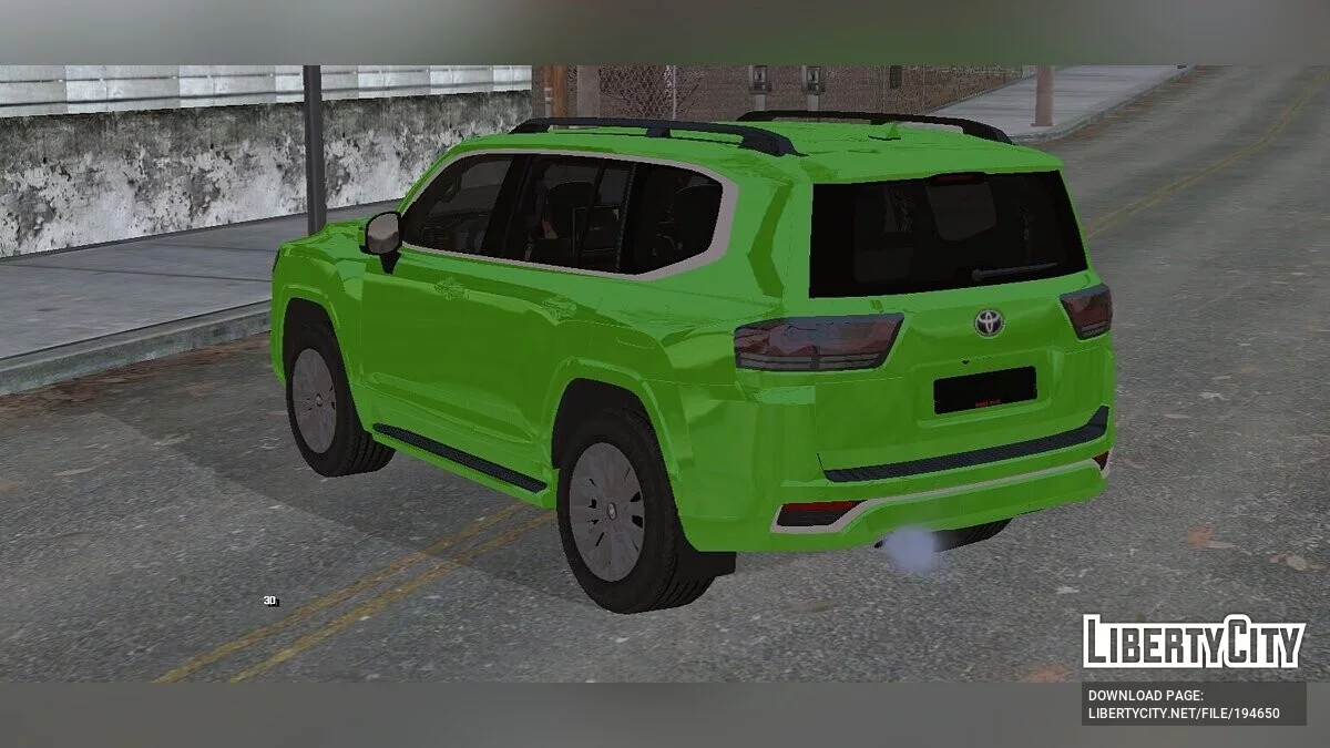 Toyota Land Cruiser 300 / GTA San Andreas (iOS, Android)