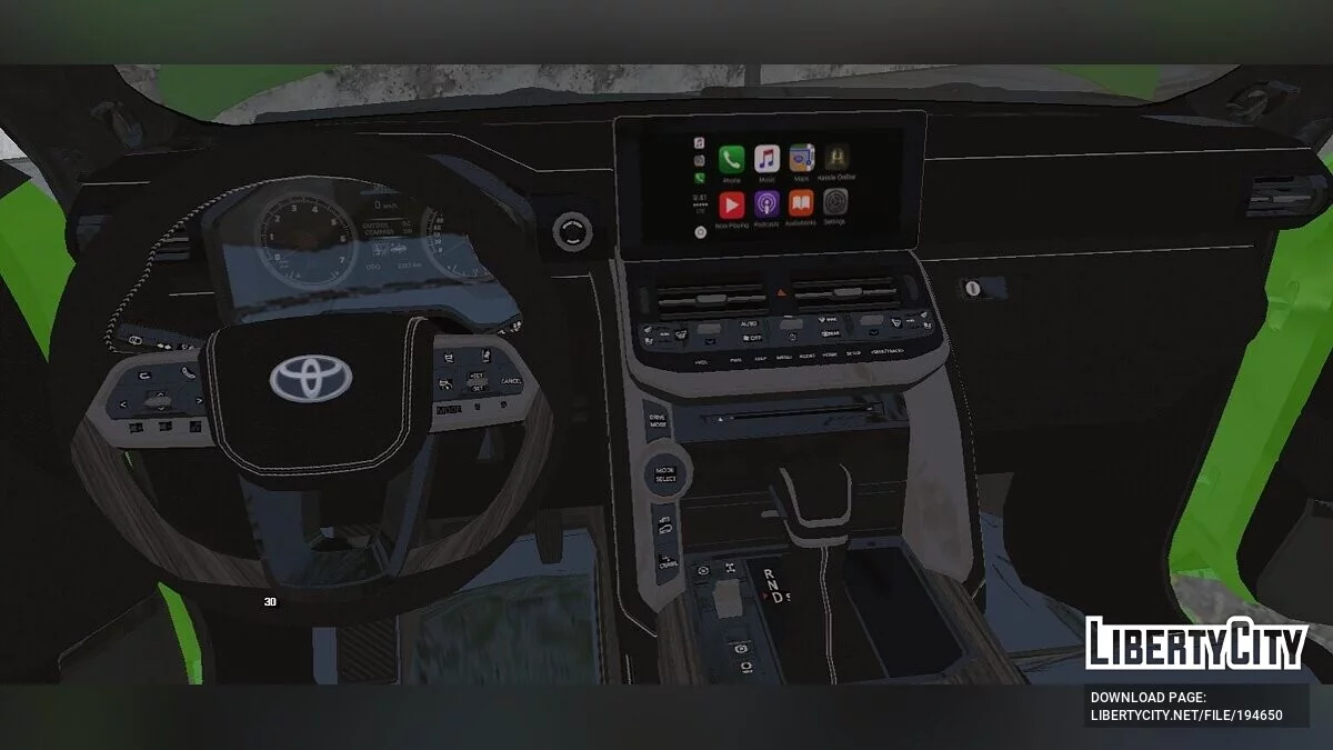 Toyota Land Cruiser 300 / GTA San Andreas (iOS, Android)