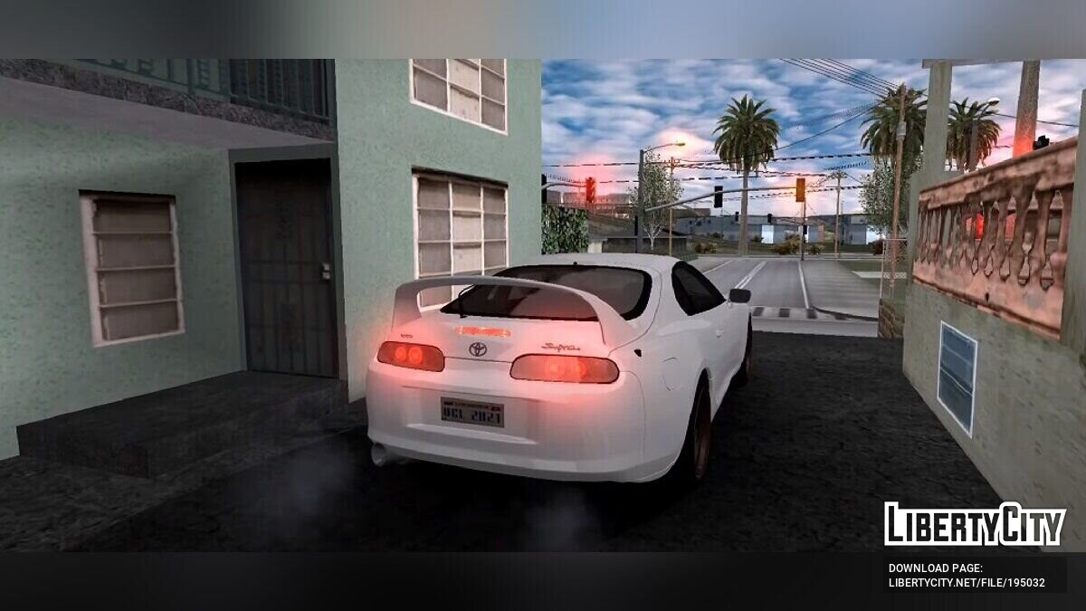 Скачать Toyota Supra (только DFF) для GTA San Andreas (iOS, Android)