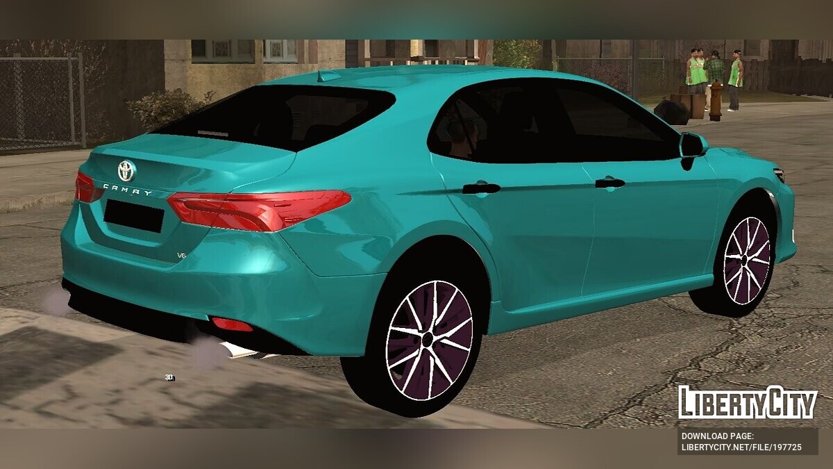 Скачать Toyota Camry Camry 3.5 2022 (только DFF) для GTA San Andreas (iOS,  Android)