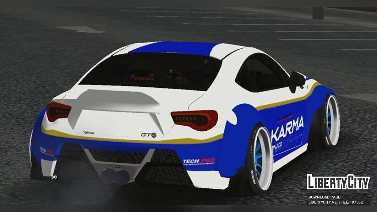 Toyota GT86 KARMA Monaco / GTA San Andreas (iOS, Android)