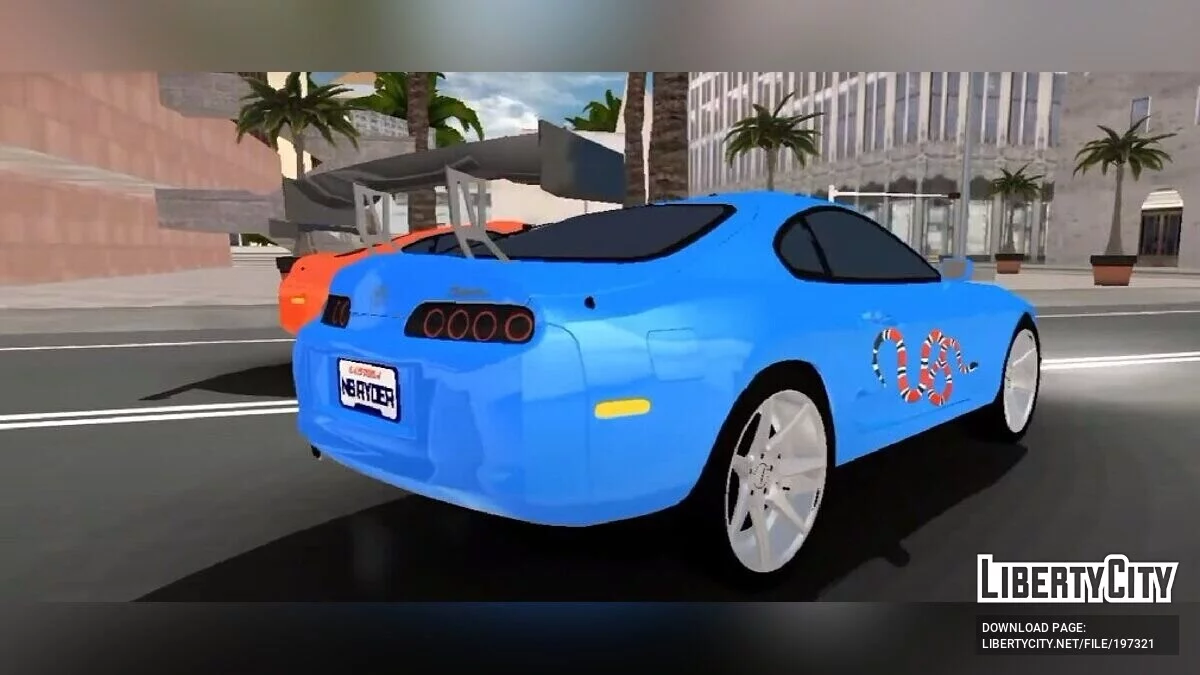 Toyota Supra Mk4 (только DFF) / GTA San Andreas (iOS, Android)