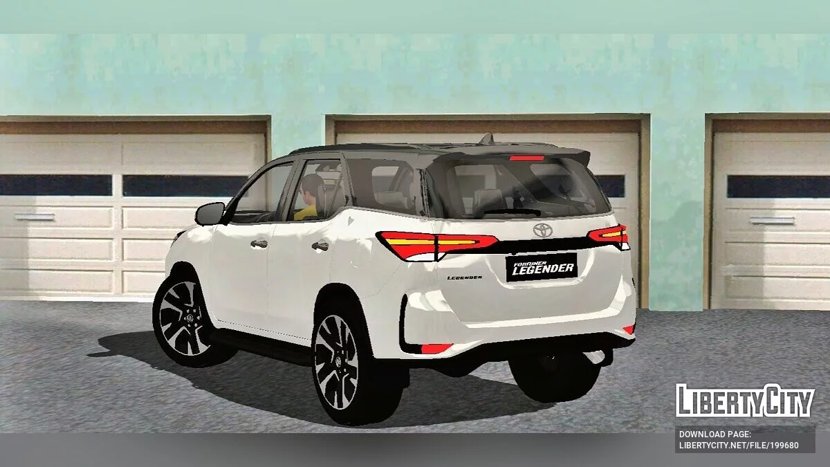 Toyota Fortuner Legender 2023 (только DFF) / GTA San Andreas (iOS, Android)