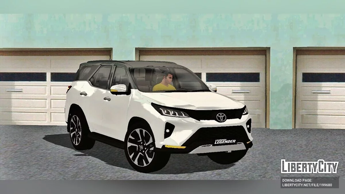 Toyota Fortuner Legender 2023 (только DFF) / GTA San Andreas (iOS, Android)