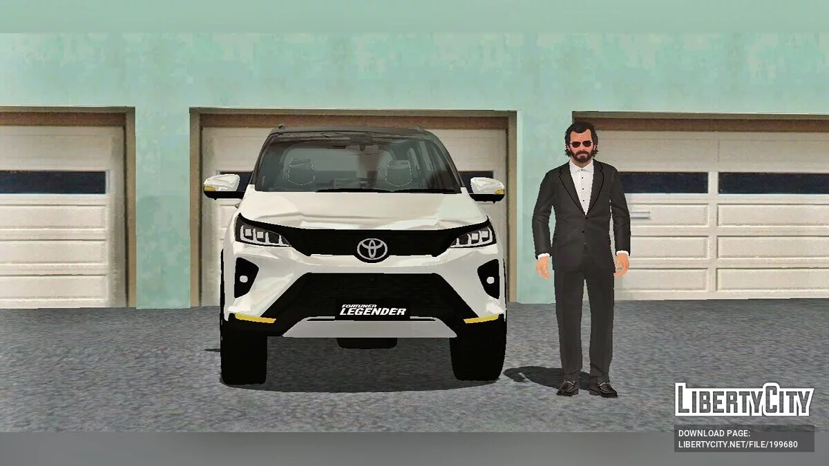 Toyota Fortuner Legender 2023 (только DFF) / GTA San Andreas (iOS, Android)