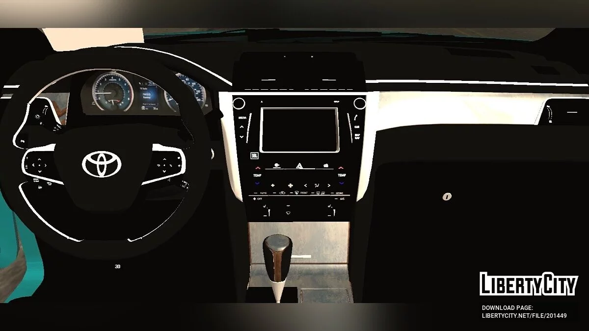Toyota Camry XV55 / GTA San Andreas (iOS, Android)