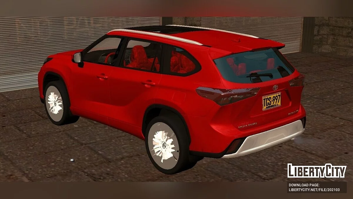 Toyota Highlander (только DFF) / GTA San Andreas (iOS, Android)
