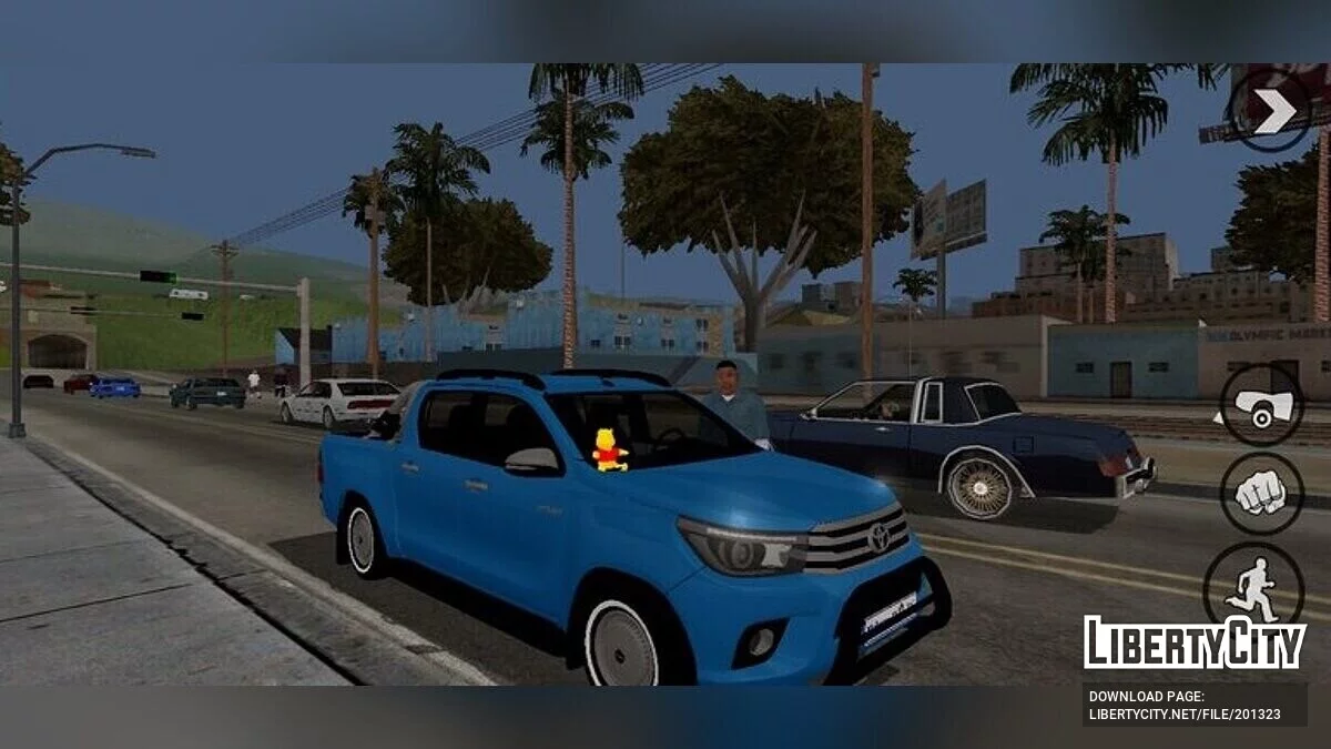 Toyota Hilux 2017 / GTA San Andreas (iOS, Android)