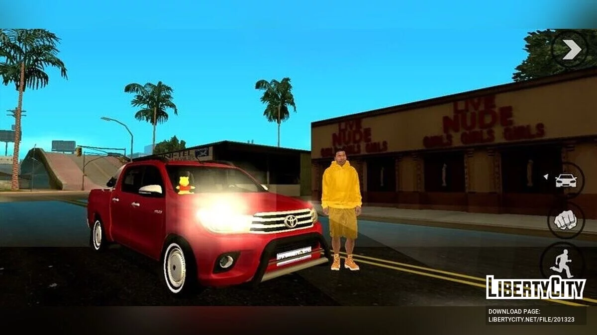 Toyota Hilux 2017 / GTA San Andreas (iOS, Android)