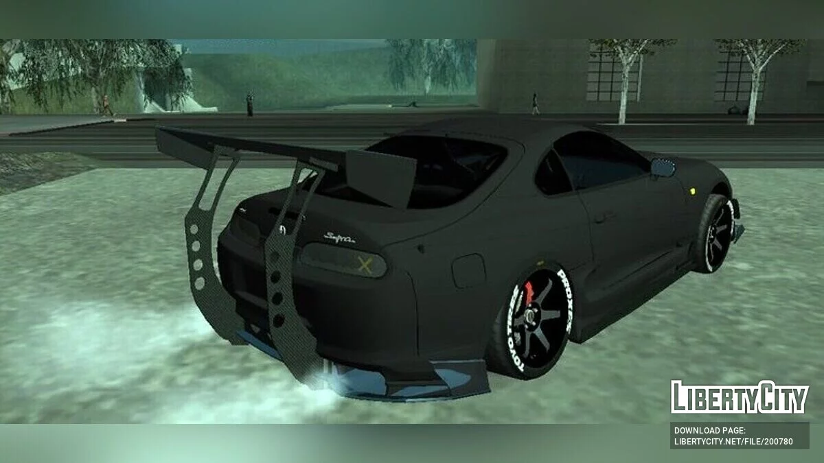 Toyota Supra MKIV Rocket Bunny / GTA San Andreas (iOS, Android)