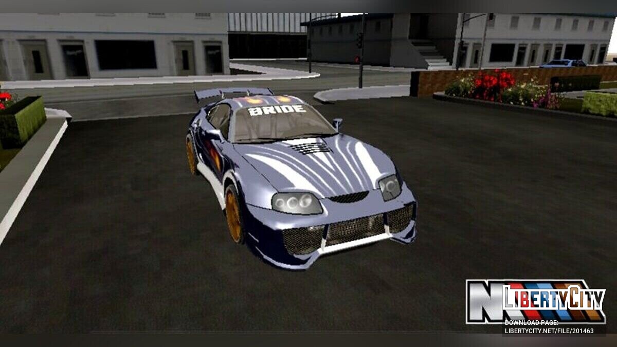 Скачать Toyota Supra (Vic) + свой звук для GTA San Andreas (iOS, Android)