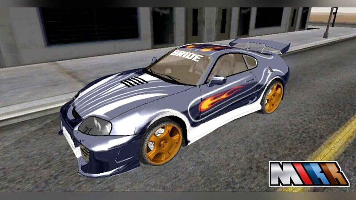 Скачать Toyota Supra (Vic) + свой звук для GTA San Andreas (iOS, Android)