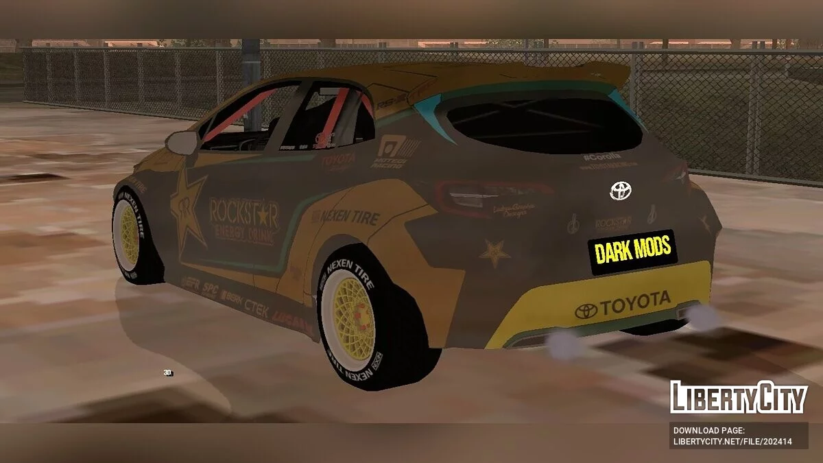 Toyota Corolla Hatchback / GTA San Andreas (iOS, Android)