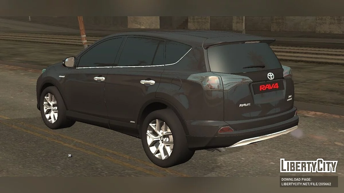Toyota RAV4 2017 (только DFF) / GTA San Andreas (iOS, Android)
