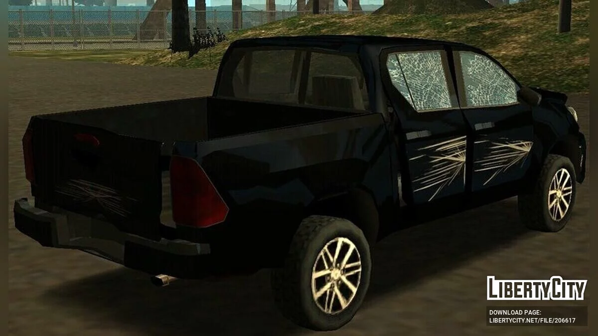 Toyota Hilux 2019 Argentina (только DFF) / GTA San Andreas (iOS, Android)