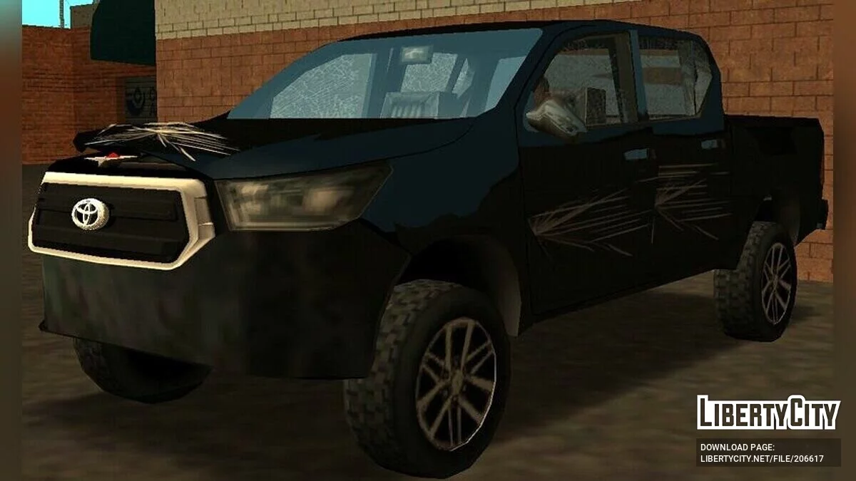 Toyota Hilux 2019 Argentina (только DFF) / GTA San Andreas (iOS, Android)