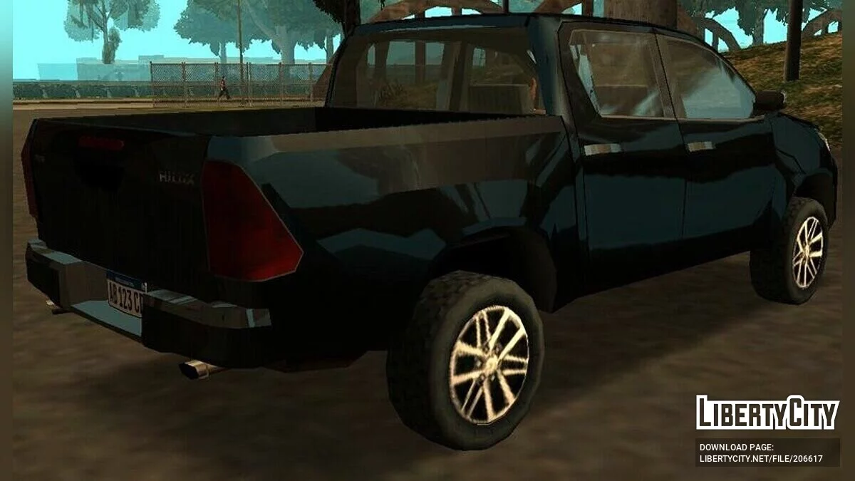Toyota Hilux 2019 Argentina (только DFF) / GTA San Andreas (iOS, Android)