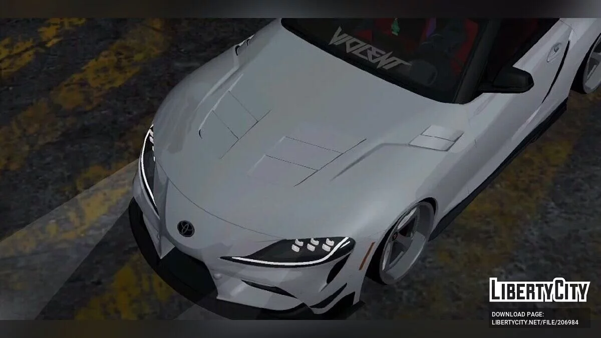 Toyota Supra GR 2020 / GTA San Andreas (iOS, Android)